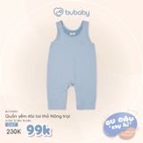 Quần yếm dài tai thỏ Nông trại Bubaby BCT415101.M12D47