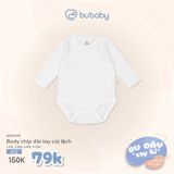 Body chip dài tay cài lệch Bubaby BSR210701.M13A12