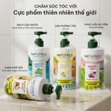 Dầu Xả Sạch Gàu Muối Biển & Trái Nhàu Hawaii NATUFRES Hawaiian Breeze 