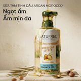  Sữa Tắm Thơm Ngọt Ấm Tinh Dầu Argan Morocco NATUFRES Moroccan Secret 