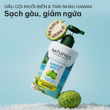  Dầu Gội Sạch Gàu Muối Biển & Trái Nhàu Hawaii NATUFRES Hawaiian Breeze 