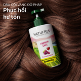  Dầu Gội Phục Hồi Hư Tổn Vang Đỏ Pháp NATUFRES French Chic 