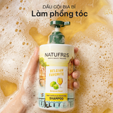  Dầu Gội Làm Phồng Tóc Chiết Xuất Bia Bỉ NATUFRES Belgian Favorite 