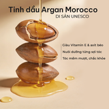  Dầu Xả Suôn Mượt Tinh Dầu Argan Morocco NATUFRES Moroccan Secret 