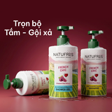  Sữa Tắm Thơm Sang Rượu Vang Đỏ Pháp NATUFRES French Chic 