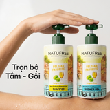  Sữa Tắm Thơm Tươi Mát Chiết Xuất Bia Bỉ NATUFRES Belgian Favorite 