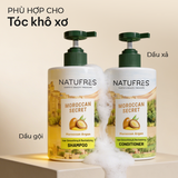  Dầu Gội Suôn Mượt Tinh Dầu Argan Morocco NATUFRES Moroccan Secret 