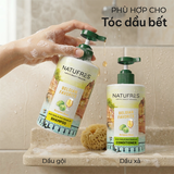  Dầu Gội Làm Phồng Tóc Chiết Xuất Bia Bỉ NATUFRES Belgian Favorite 