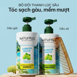  Dầu Xả Sạch Gàu Muối Biển & Trái Nhàu Hawaii NATUFRES Hawaiian Breeze 