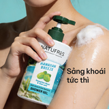  Sữa Tắm Thơm Mát Lạnh - Muối Biển & Trái Nhàu Hawaii NATUFRES Hawaiian Breeze 