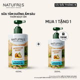  Sữa Tắm Thơm Ngọt Ấm Tinh Dầu Argan Morocco NATUFRES Moroccan Secret 