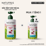  Sữa Tắm Thơm Sang Rượu Vang Đỏ Pháp NATUFRES French Chic 