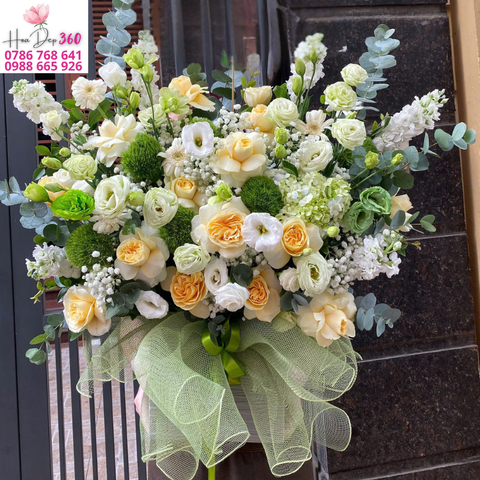 Giỏ hoa chúc mừng G112