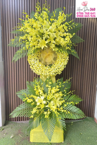 Hoa Chia Buồn K057