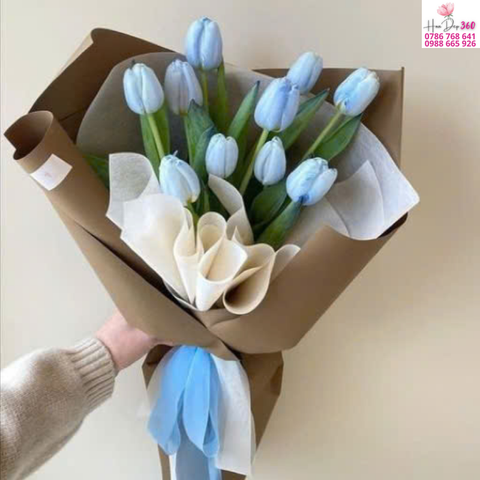 Tulip Xanh Pastel Thanh Lịch
