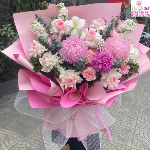 Bó hoa hồng 106
