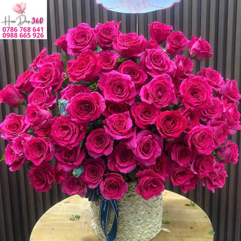 Giỏ hoa chúc mừng G056