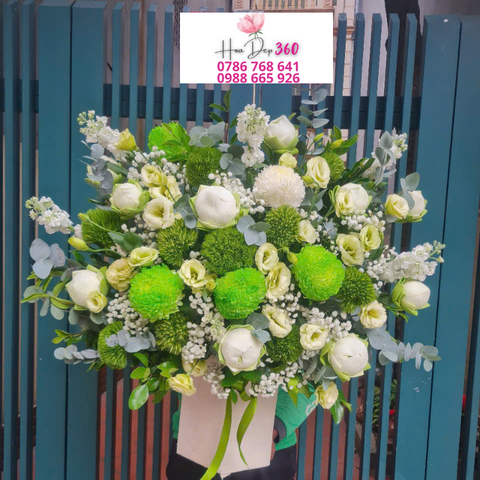 Giỏ hoa chúc mừng G013