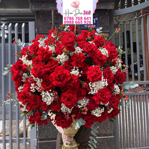 Bình hoa chúc mừng BH001