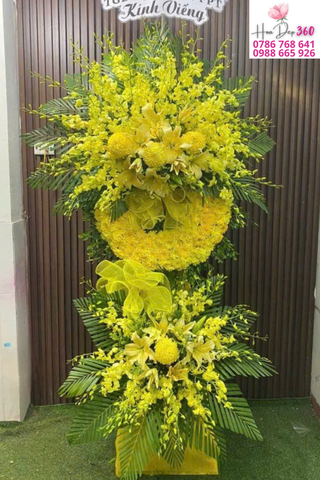 Hoa Chia Buồn K046