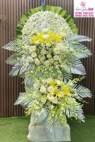 Hoa Chia Buồn K045
