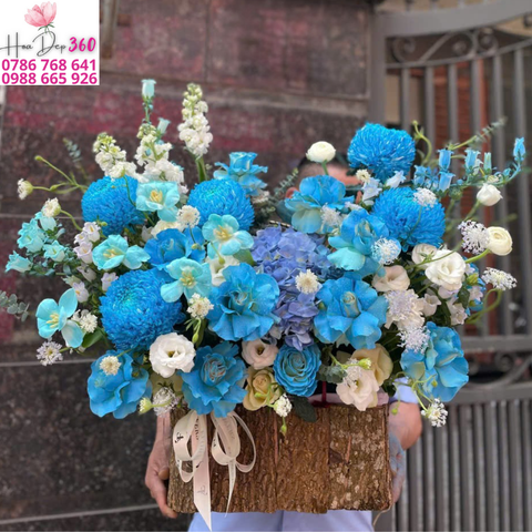 Giỏ hoa chúc mừng G063