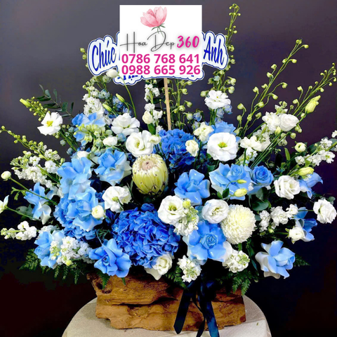 Giỏ hoa chúc mừng G067