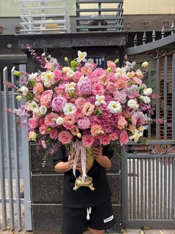 Bình hoa chúc mừng BH008