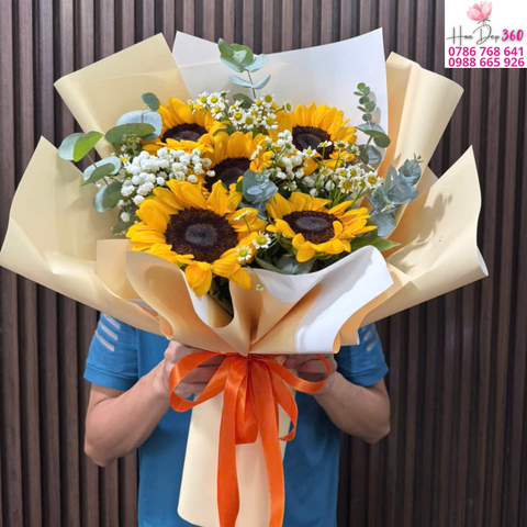 Bó Hoa Hướng Dương 154