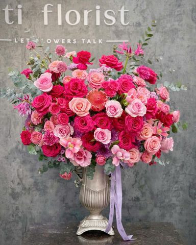 Bình hoa chúc mừng BH012