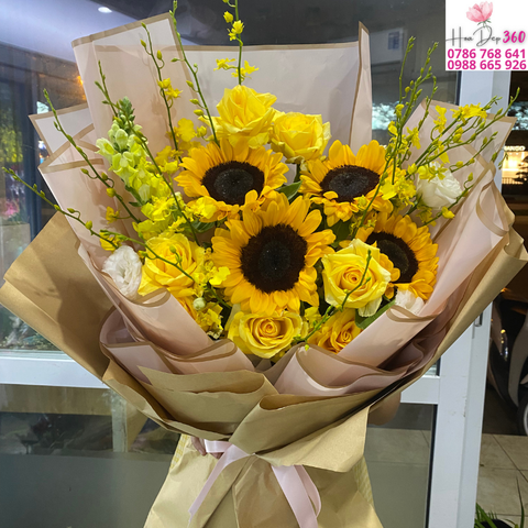 Bó Hoa Hướng Dương 052