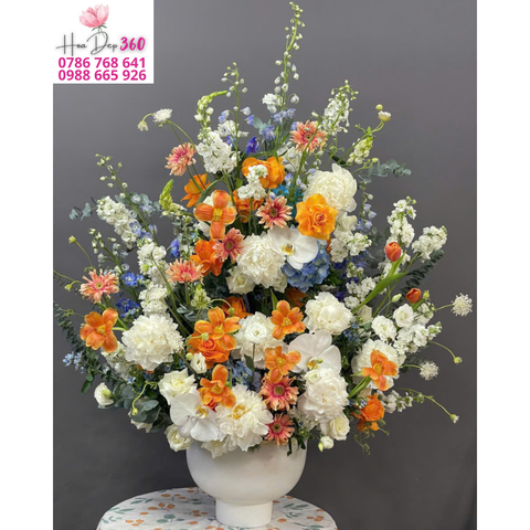 Giỏ hoa chúc mừng G069