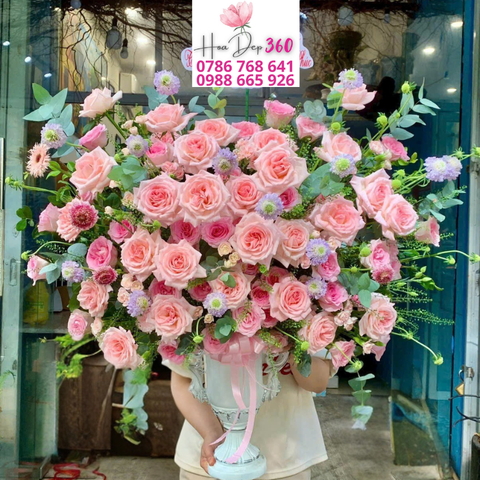 Bình hoa chúc mừng BH004