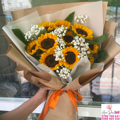 Bó Hoa Hướng Dương 140