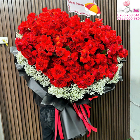 Bó Hoa Hồng Đỏ 003