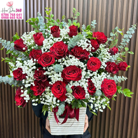 Giỏ hoa chúc mừng G126