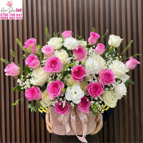 Giỏ hoa chúc mừng G174