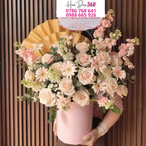Giỏ hoa chúc mừng G175