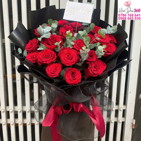 Bó hoa Hồng 125