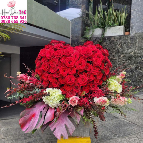 Giỏ hoa chúc mừng G041