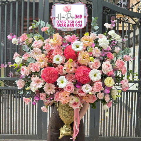 Bình hoa chúc mừng BH005