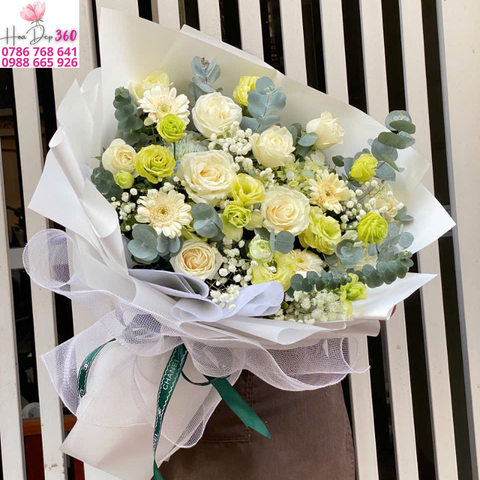 Bó hoa Hồng 118