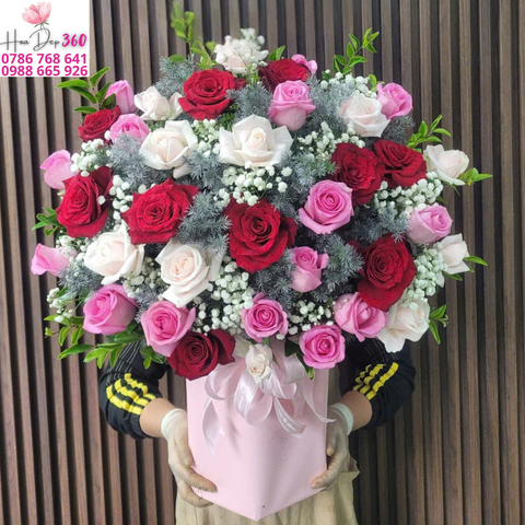 Giỏ hoa chúc mừng G178