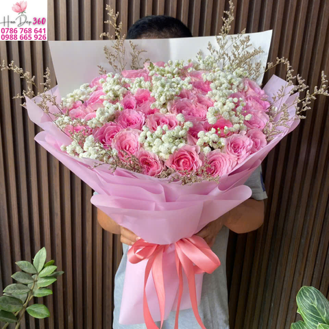 Bó hoa Hồng 112