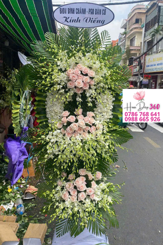 Hoa Chia Buồn K107