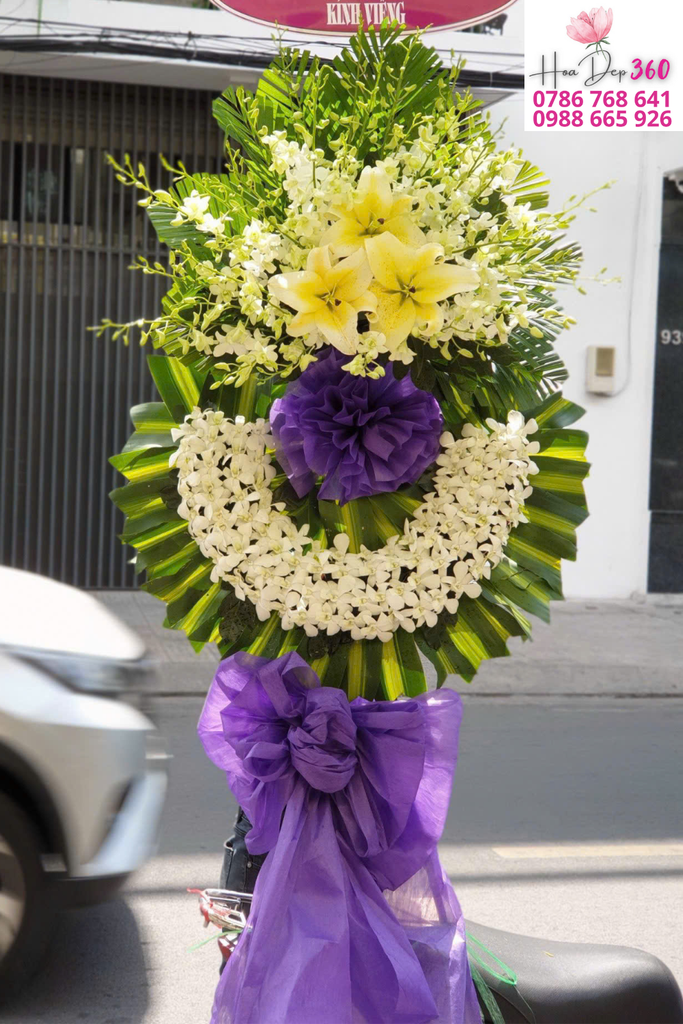 Hoa Chia Buồn K017