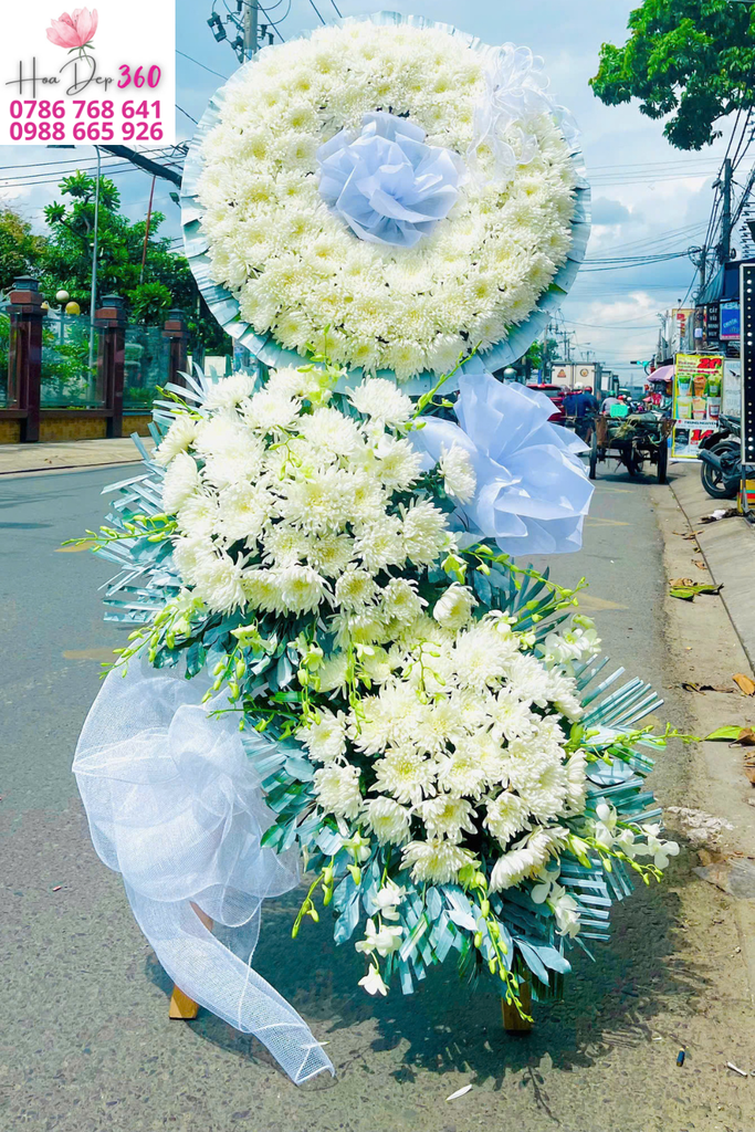 Hoa Chia Buồn K095