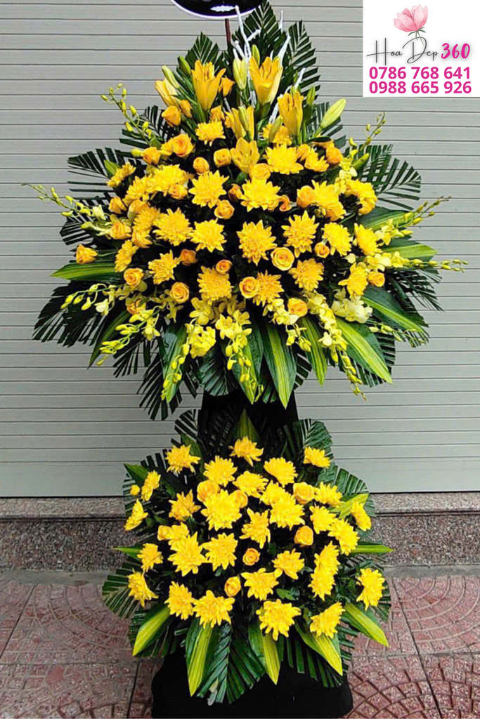 Hoa Chia Buồn K003