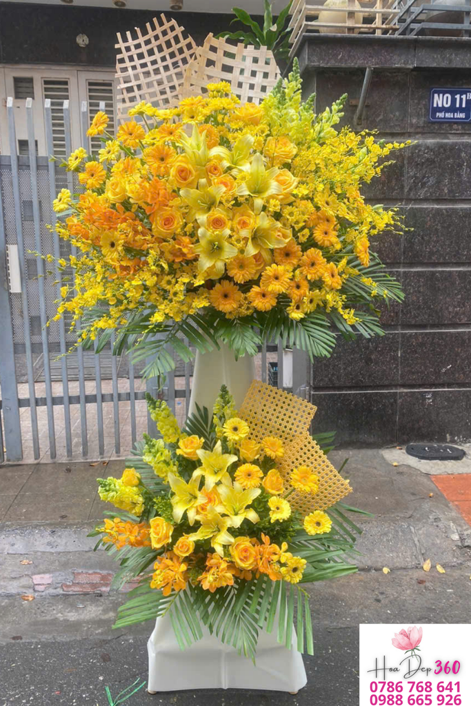 Giỏ Hoa Khai Trương