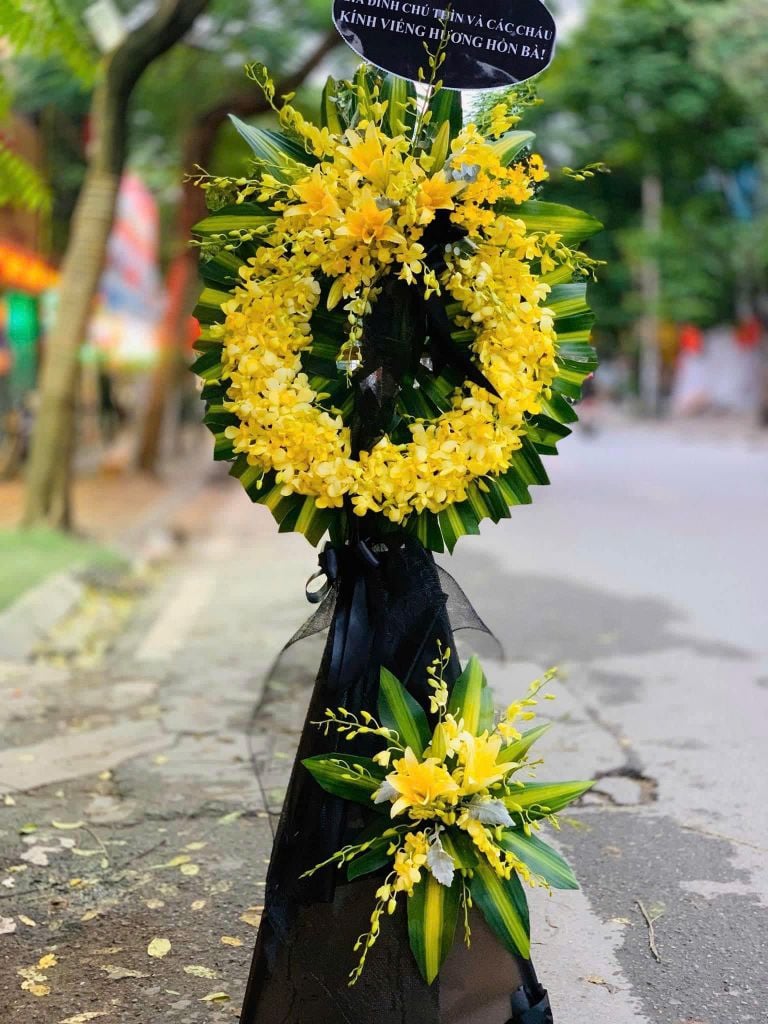 Kệ Hoa Tang Lễ Chia Buồn Lời Tiễn Biệt Ý Nghĩa